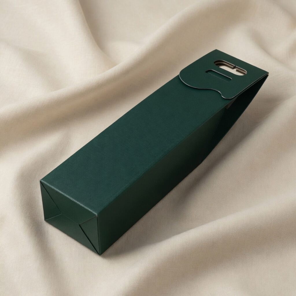 Pudełka na wino – zestaw zielony