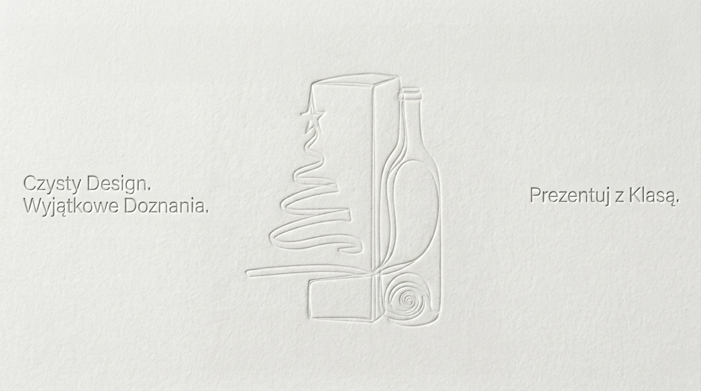 Pudełko na święta 2026 Czysty design. Wyjątkowe doznania.