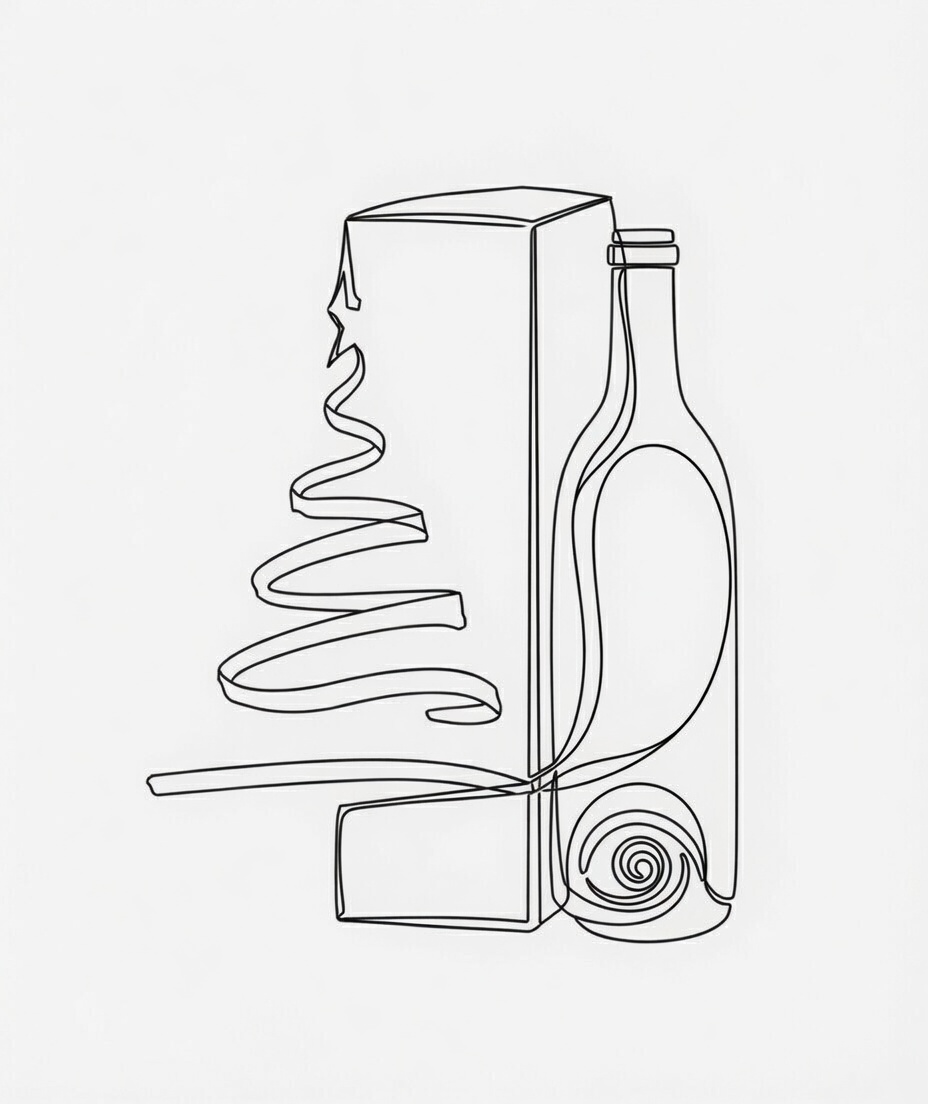 Świąteczne pudełka na wino W68 – główne zdjęcie